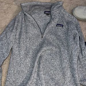 Grey Patagonia Quarter Zip
